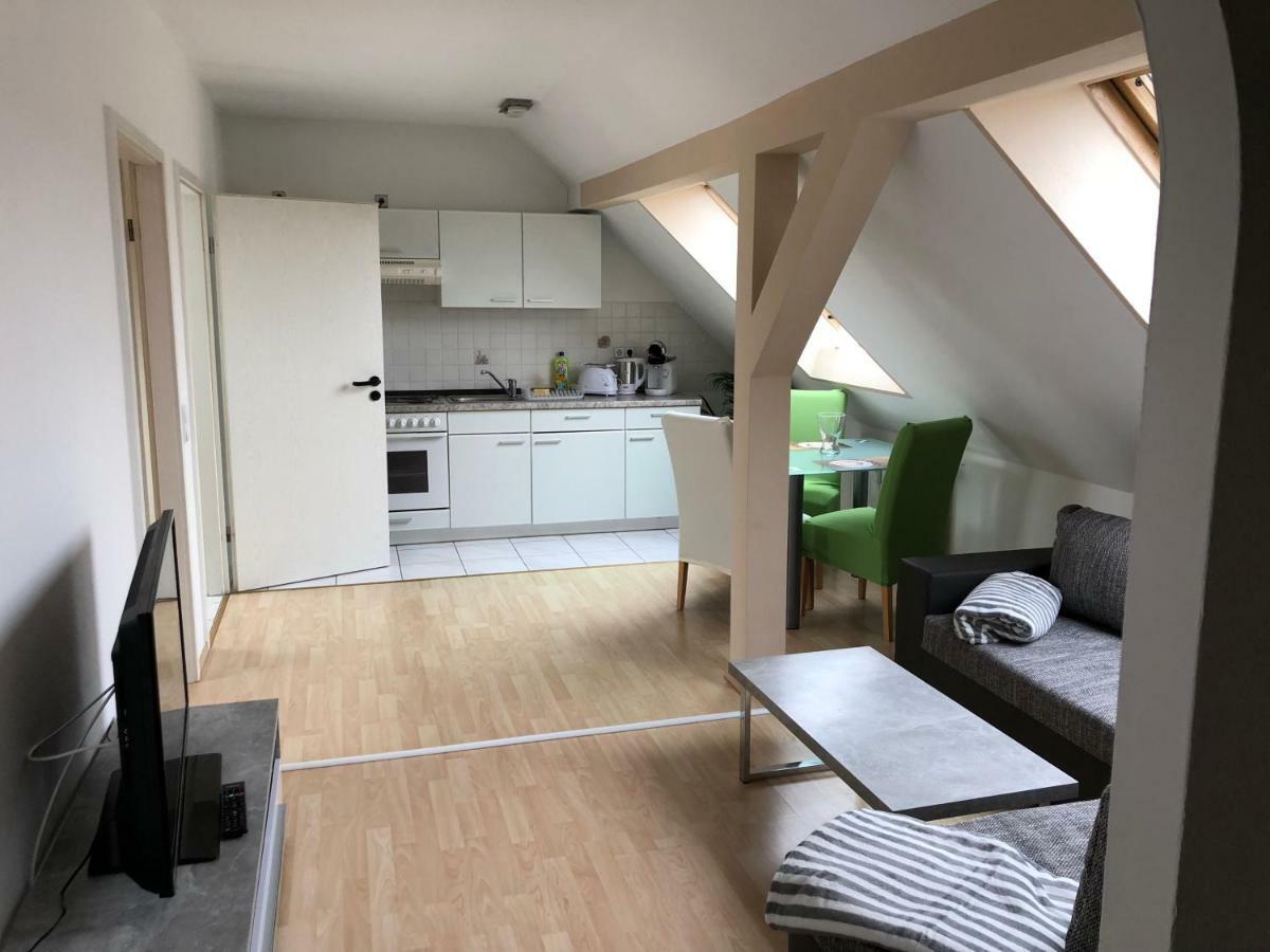 Kuschelige Dachgeschosswohnung Am Clarapark Apartment Leipzig